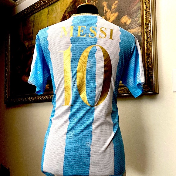 Adidas Argentina Rare Messi Maradona Timeless World Cup Jersey 🏆⚽️🇦🇷 - Picture 5 of 10